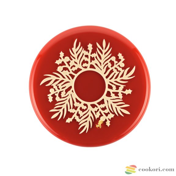 Silikomart "Ghirlanda" szilikon dekor forma, tuile 14,5cm
