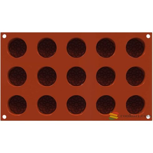 Silikomart "Mauresque " kerek szilikon forma (SF378)