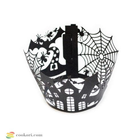 Scrapcooking Halloween cupcake wrappes, 12pcs