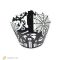 ScrapCooking Halloween muffin/cupcake gyűrű, 12db