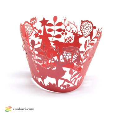 Scrapcooking Karácsonyi muffin gyűrű, 12db