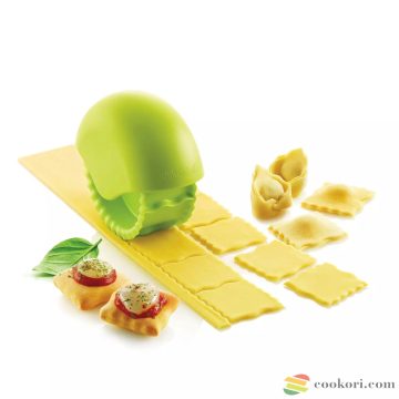 Silikomart vágóhenger snack, ravioli 4x4cm