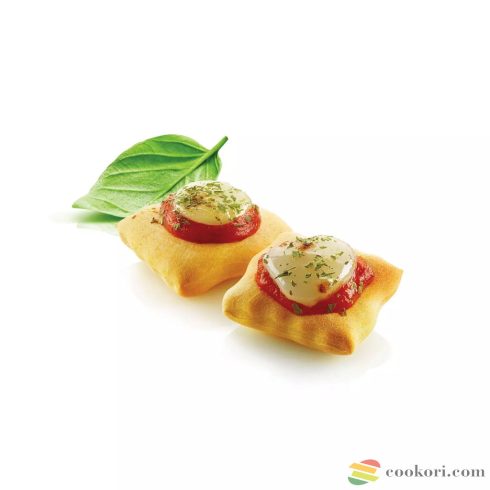 Silikomart vágóhenger snack, ravioli 4x4cm