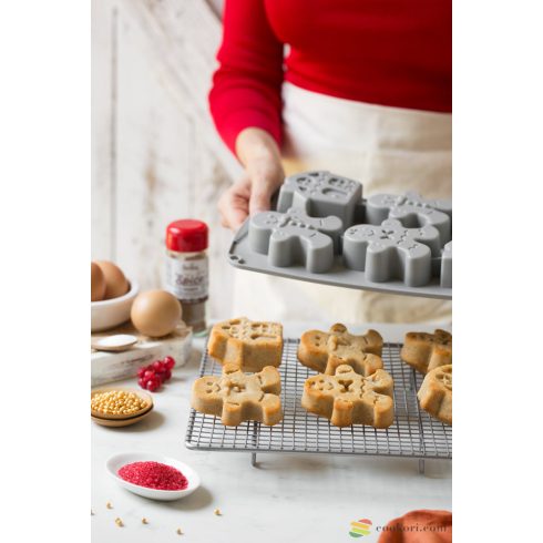 Decora Karácsonyi szilikon forma, 6db-os