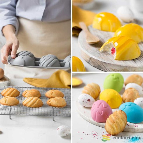 Decora Húsvéti szilikon forma, 6db-os