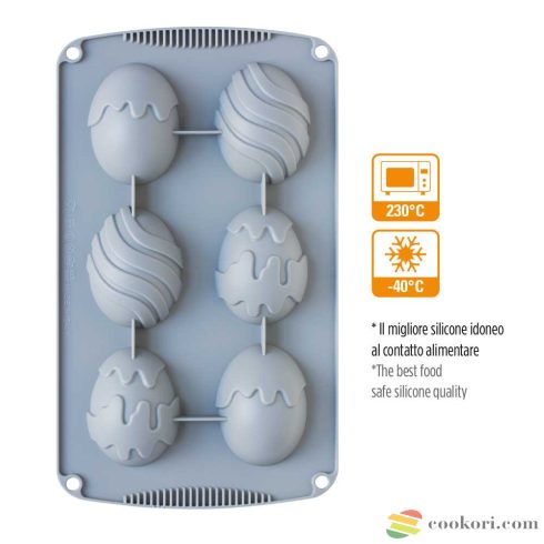 Decora Húsvéti szilikon forma, 6db-os