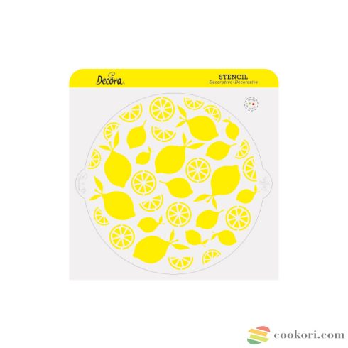 Decora Citromos stencil "Amalfi", 25cm