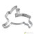 Birkmann Cookie cutter set Easter 6pcs