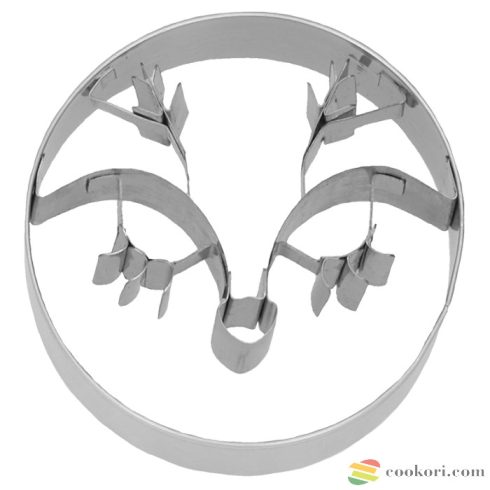 Birkmann Cookie cutter Mrs Reindeer, 6cm