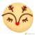 Birkmann Cookie cutter Mrs Reindeer, 6cm