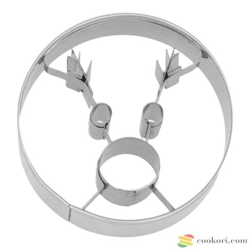 Birkmann Cookie cutter Mr Reindeer, 6cm