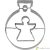 Birkmann Cookie cutter ball, angel, 6cm