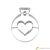 Birkmann Cookie cutter ball, heart, 6cm