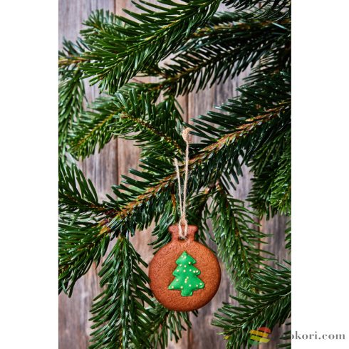 Birkmann Cookie cutter ball, Christmas tree, 6cm