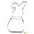Birkmann Cookie cutter lop eared rabbit 18,5cm