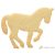 Horse tin plate