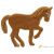 Horse tin plate