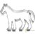 Birkmann Cookie Cutter horse 11,5cm