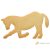 Birkmann Horse bowing cookie cutter 12,5cm
