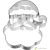 Birkmann Santa Claus cookie cutter 10,5cm