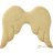 Angel wing cookie cutter