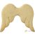 Angel wing cookie cutter