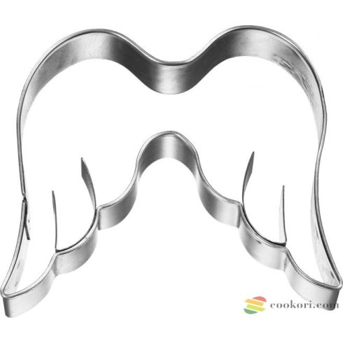 Angel wing cookie cutter