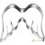 Angel wing cookie cutter