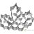 Birkmann Holly cookie cutter