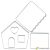 Birkmann Cookie cutter set, gingerbread house 6pcs