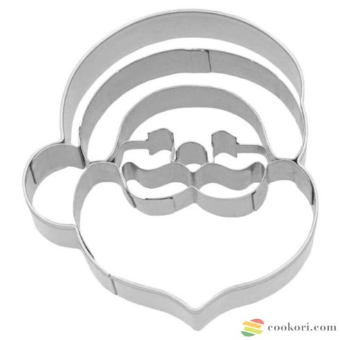 Birkmann Cookie cutter Santa Claus head, 6cm