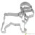 Birkmann Cookie cutter Christmas Mastiff 6cm