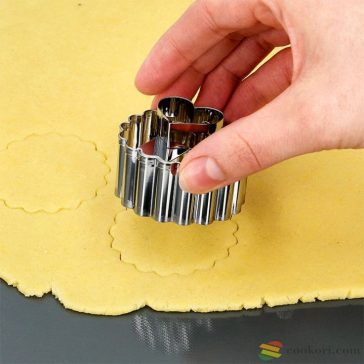   Birkmann kétoldalas szív mintás linzer kiszúró forma, 5 cm