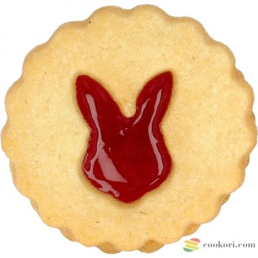   Birkmann kétoldalas nyuszi mintás linzer kiszúró forma, 5 cm