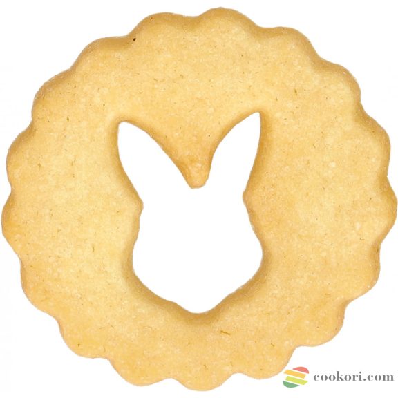 Birkmann kétoldalas nyuszi mintás linzer kiszúró forma, 5 cm