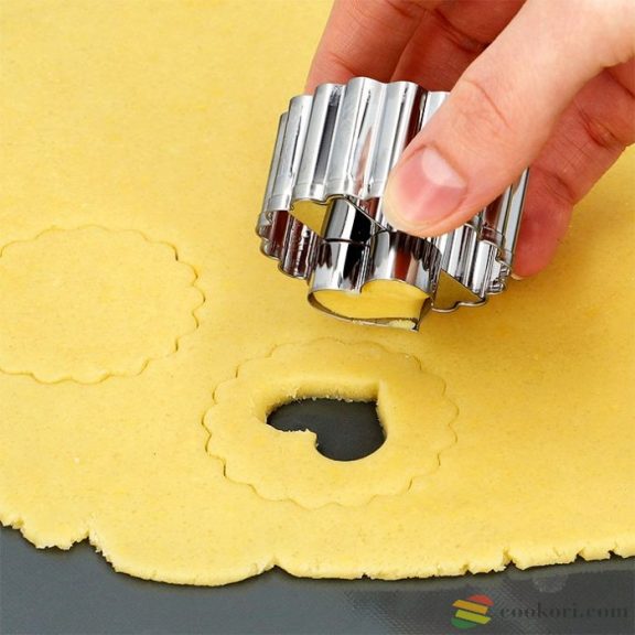 Birkmann kétoldalas maci mintás linzer kiszúró forma, 5 cm