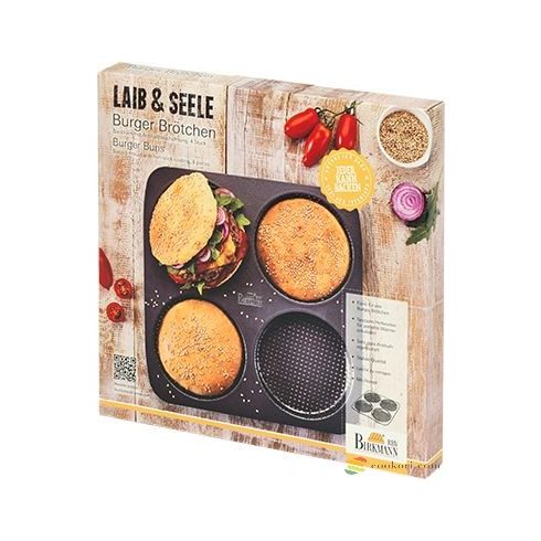 Birkmann Burger buns, Laib und seel, 4pcs