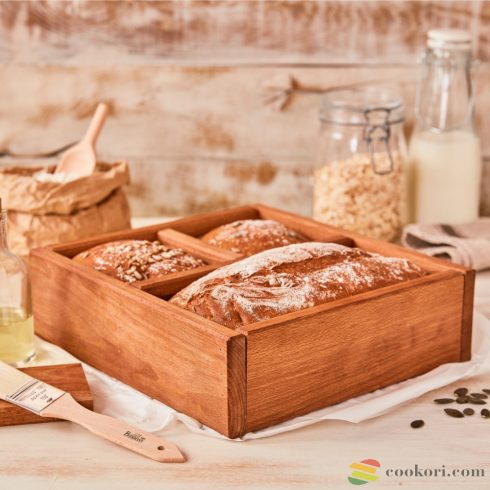 Birkmann Bread baking frame made of beech wood, 28cm
