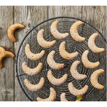 Birkmann Vanilla Crescent cookie tray