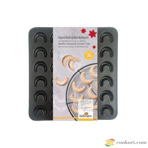 Birkmann Vaníliás kifli sütőforma, 30db-os