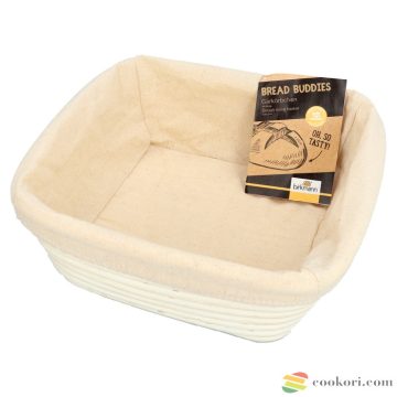 Birkmann Kelsztő kosár takaróval szögletes 25cm, 