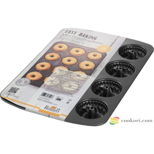 Birkmann "Easy Baking" Mini kuglóf forma, 12db-os
