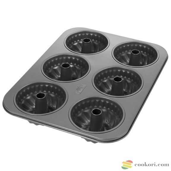 Birkmann "Easy Baking" Mini kuglóf forma, 6db-os