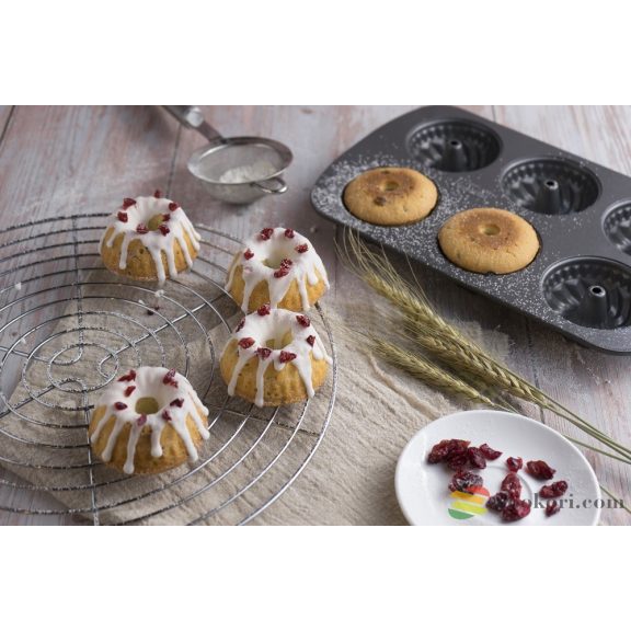 Birkmann "Easy Baking" Mini kuglóf forma, 6db-os