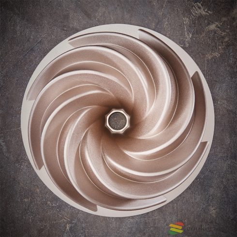 Birkmann Contoura  szélkerék kuglóf forma "Novel", 24cm