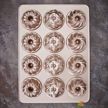 Birkmann Contuora Violet Cast aluminium bundt cake tray