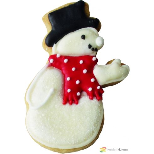 Snowman cookie cutter