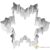 Birkmann Cookie cutters snowflake 6cm