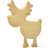 Birkmann Reindeer cookie cutter 9,2cm