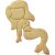 Birkmann Mermaid cookie cutter, 11cm